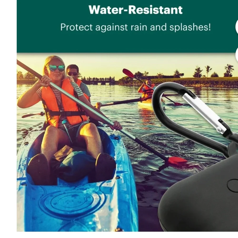 Omn water resistant AirPod Pro black charging case cover silicone protect new‎